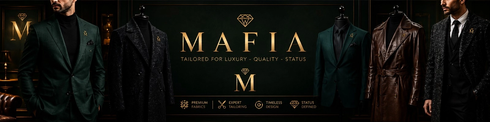 MAFIA — tailored for luxury, quality, status