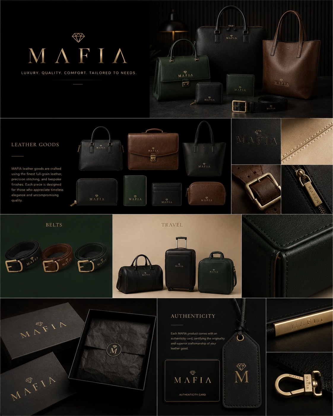 MAFIA small leather goods — wallets and card cases